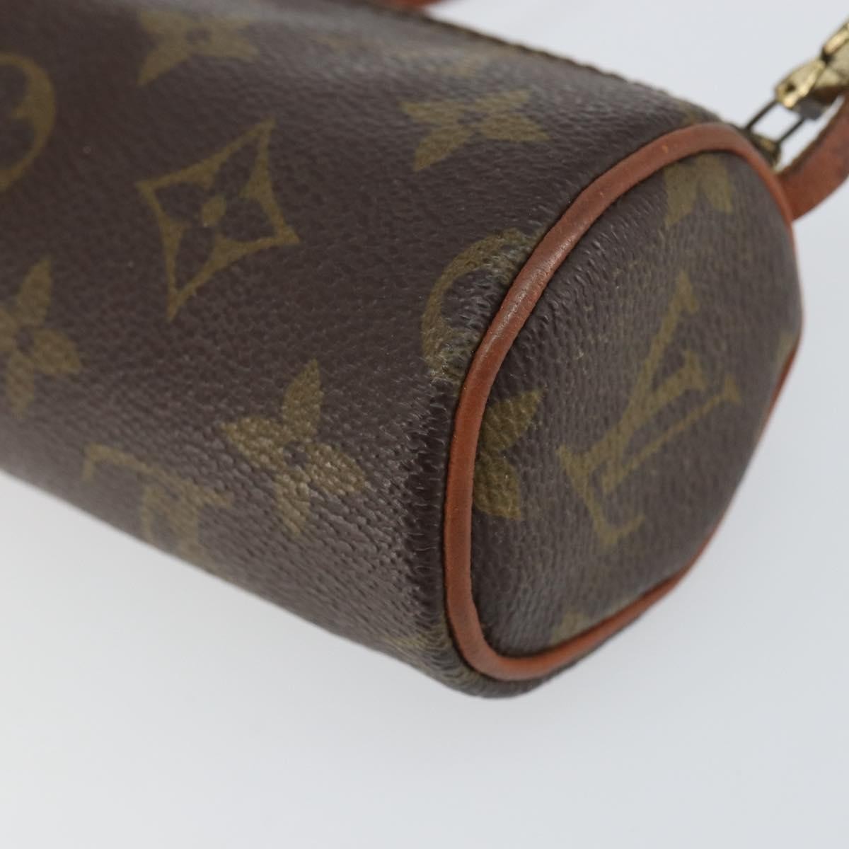 Louis Vuitton Papillon Pochette Monogram Canvas Brown Canvas Clutche & Pouche Bag (Pre-Owned)
