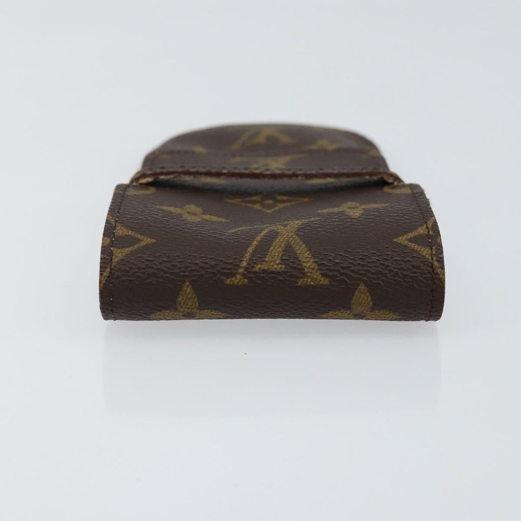 Louis Vuitton Etui À Lunette Canvas Brown Canvas Card Holders Accessory (Pre-Owned)