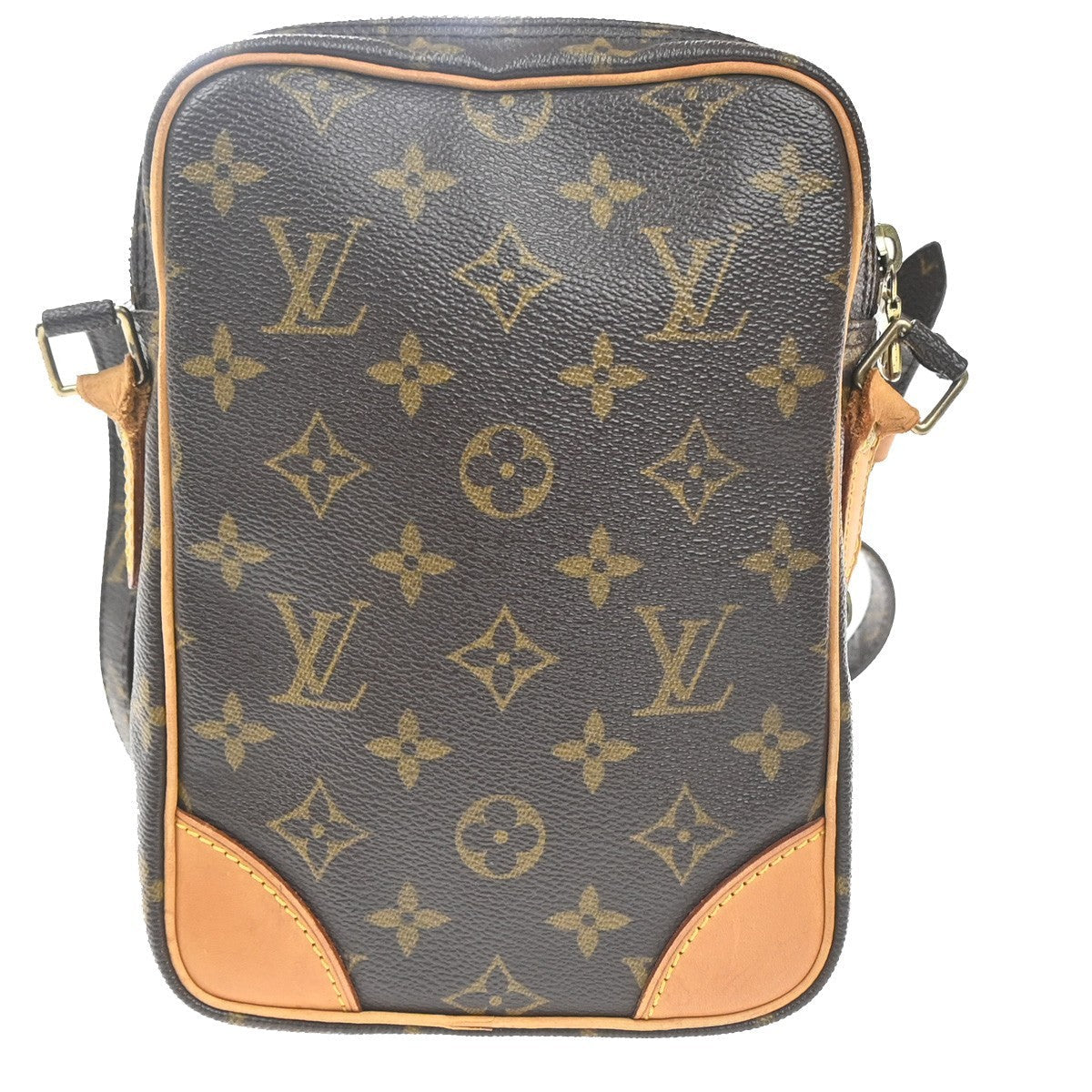 Louis Vuitton Amazone Bag Monogram Canvas Brown Canvas Shoulder Bag Bag (Pre-Owned)