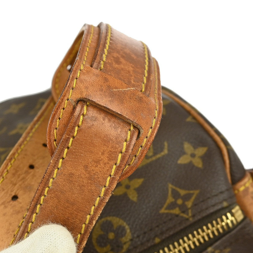 Louis Vuitton Keepall Bandouliere Bag Monogram Canvas Brown Canvas Travel Bag Bag (Pre-Owned)