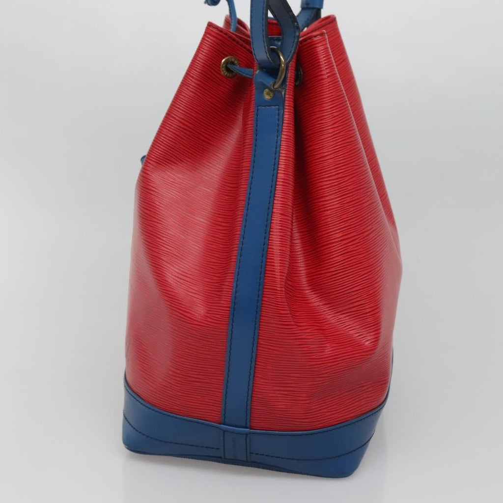 Louis Vuitton Bicolor Noe Handbag Epi Leather Red Leather Bag (Pre-Owned)