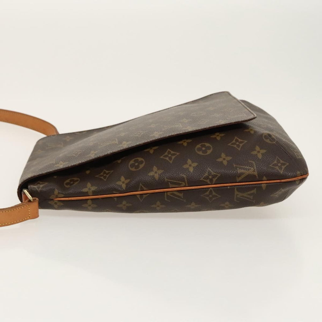 Louis Vuitton Musette Handbag Monogram Canvas Brown Canvas Bag (Pre-Owned)