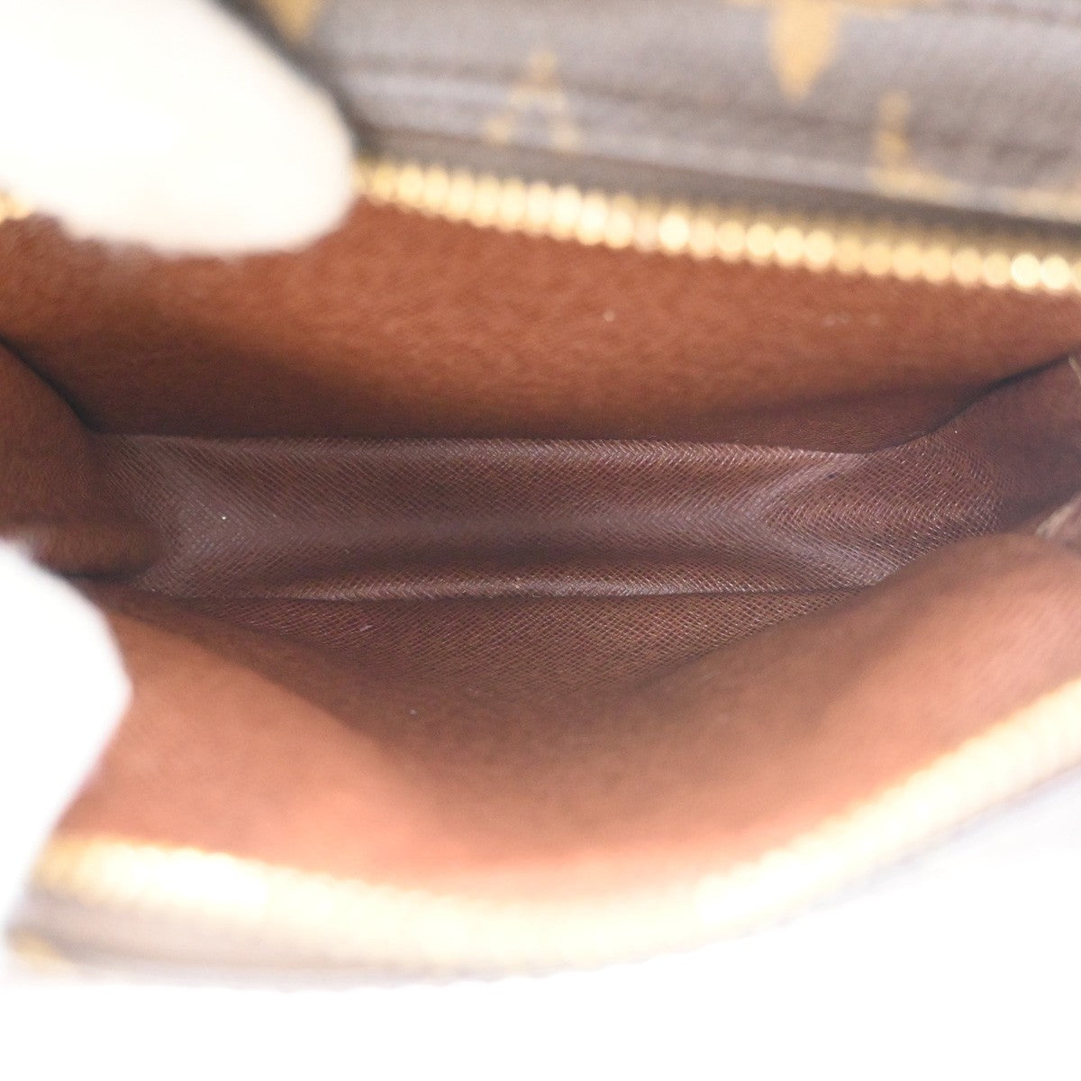 Louis Vuitton Amazone Bag Monogram Canvas Brown Canvas Shoulder Bag Bag (Pre-Owned)