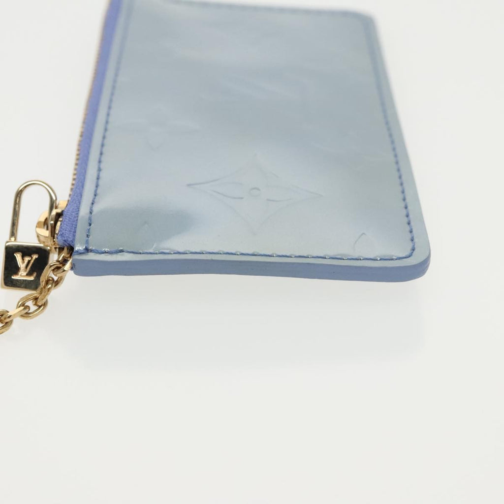 Louis Vuitton Pochette Clés Nm Monogram Vernis Patent Leather Purple Patent_Leather Wallets Accessory (Pre-Owned)