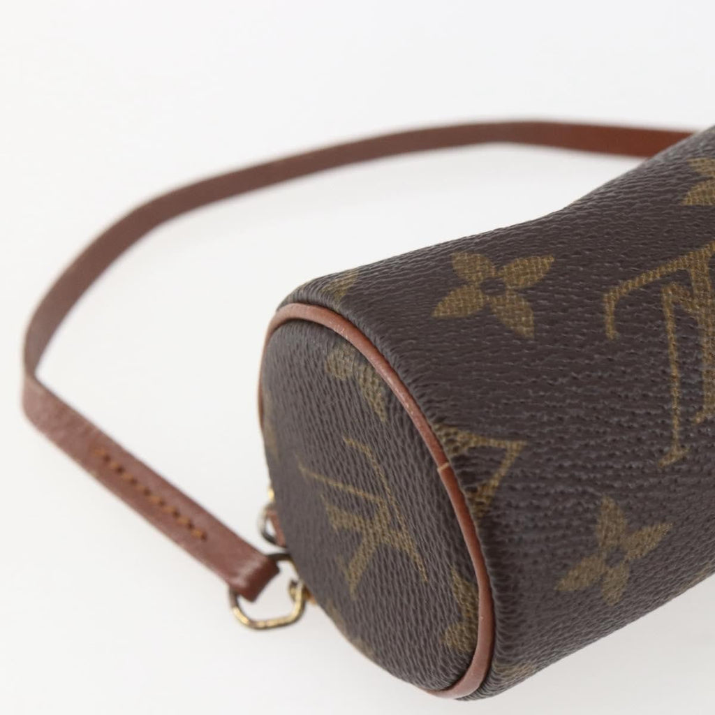 Louis Vuitton Papillon Pochette Monogram Canvas Brown Canvas Clutche & Pouche Bag (Pre-Owned)