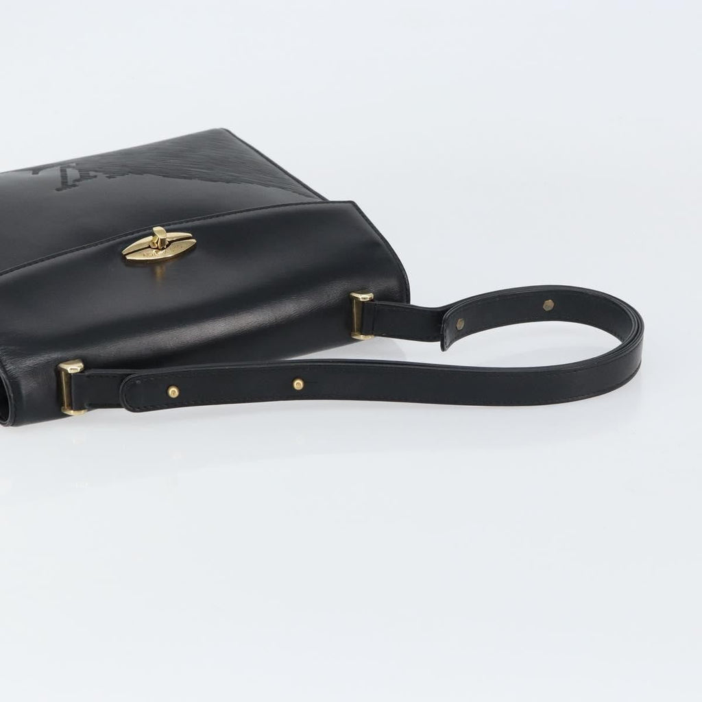 Louis Vuitton Opera Line Spartan Bag Leather Black Leather Handbag (Pre-Owned)