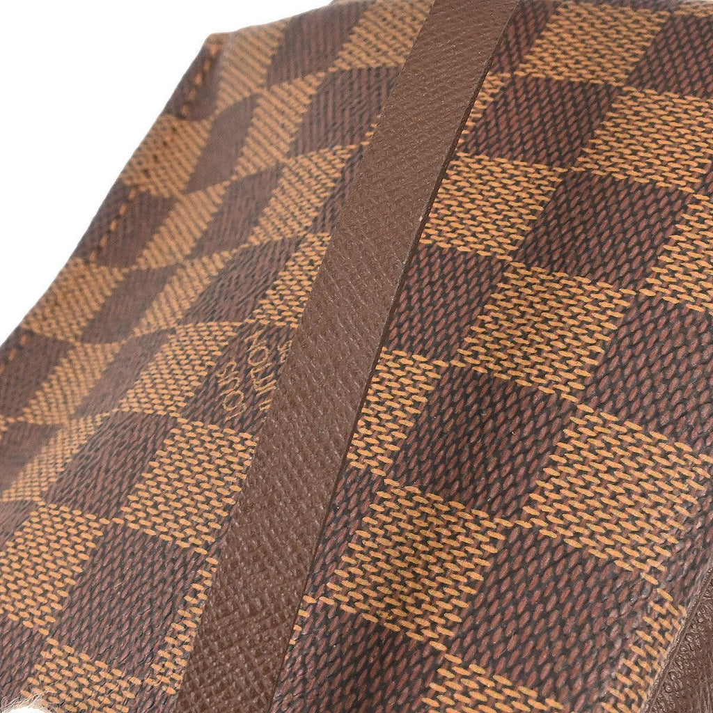 Louis Vuitton Trousse Make Up Bag Damier Canvas Brown Canvas Clutche & Pouche Bag (Pre-Owned)