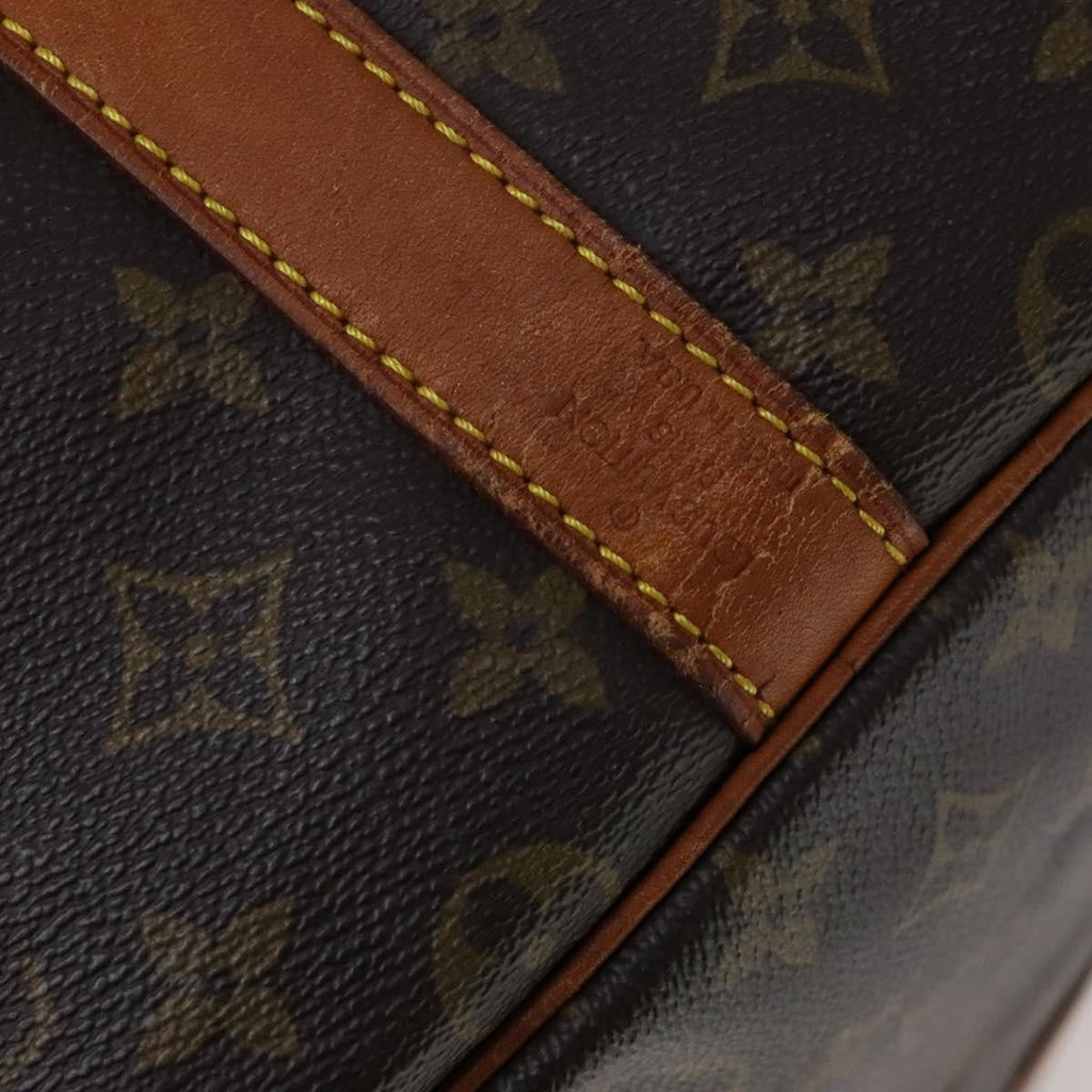 Louis Vuitton Keepall Bandouliere Bag Monogram Canvas Brown Canvas Bag (Pre-Owned)