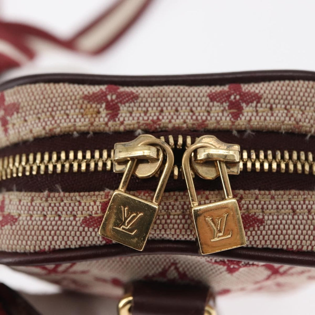 Louis Vuitton Camera Bag Mini Lin Red Canvas Clutche & Pouche Bag (Pre-Owned)