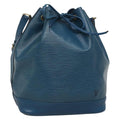 Louis Vuitton Noe Handbag Epi Leather Blue Leather Bag (Pre-Owned)