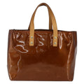 Louis Vuitton Reade Handbag Monogram Vernis Brown Patent_Leather Handbag (Pre-Owned)