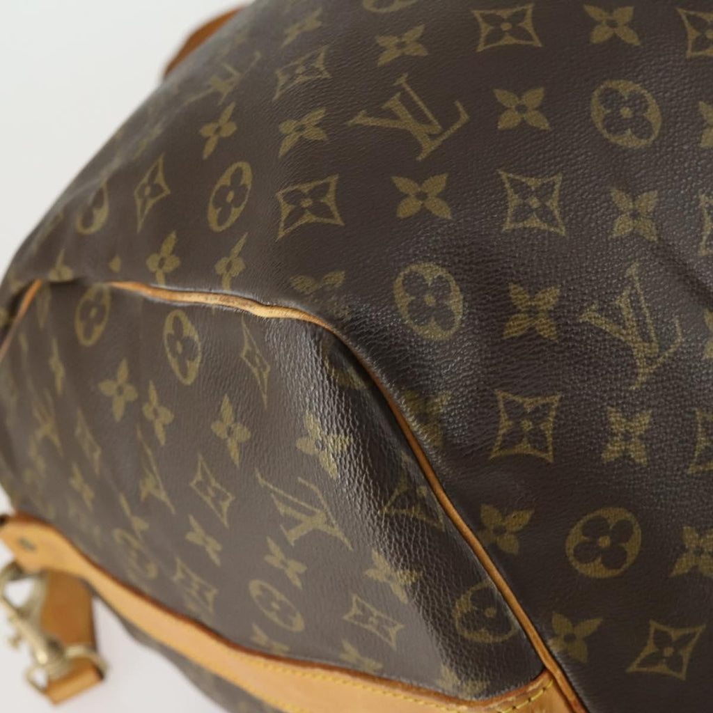Louis Vuitton Keepall Bandouliere Bag Monogram Canvas Brown Canvas Travel Bag Bag (Pre-Owned)