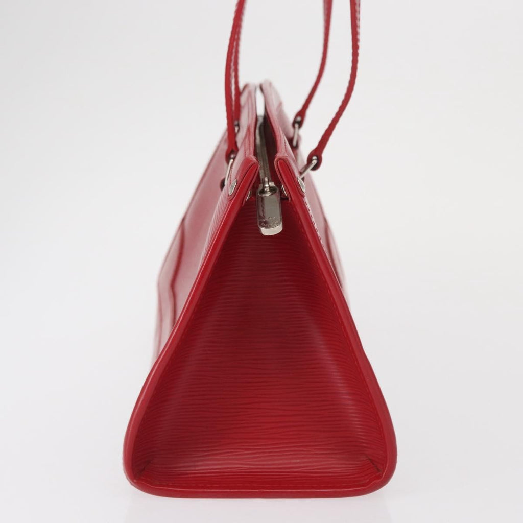 Louis Vuitton Madeleine Handbag Epi Leather Red Epi Leather Handbag (Pre-Owned)