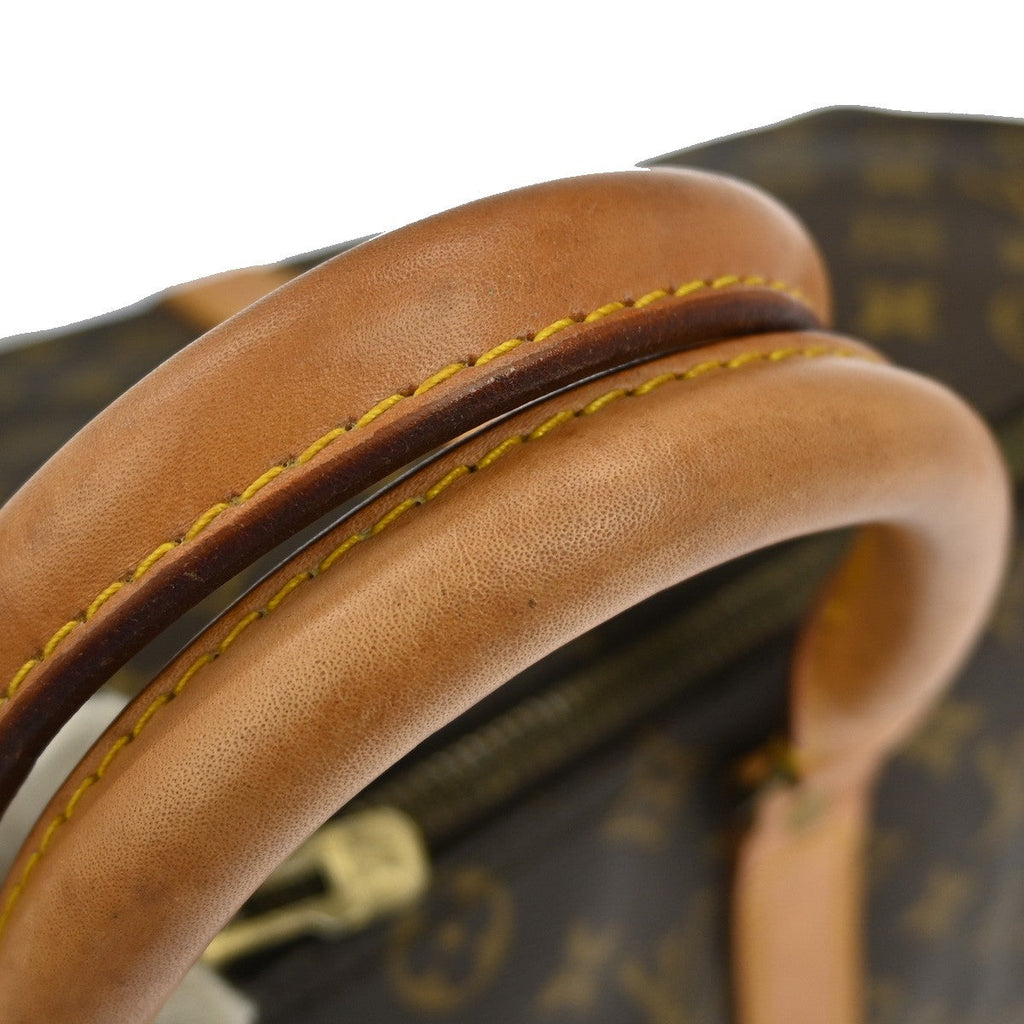 Louis Vuitton Keepall Bag Monogram Canvas Brown Canvas Travel Bag Bag (Pre-Owned)