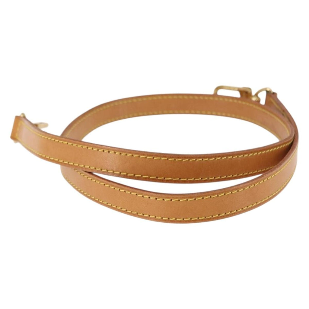 Louis Vuitton Bandouliere Leather Beige Leather Straps Accessory (Pre-Owned)