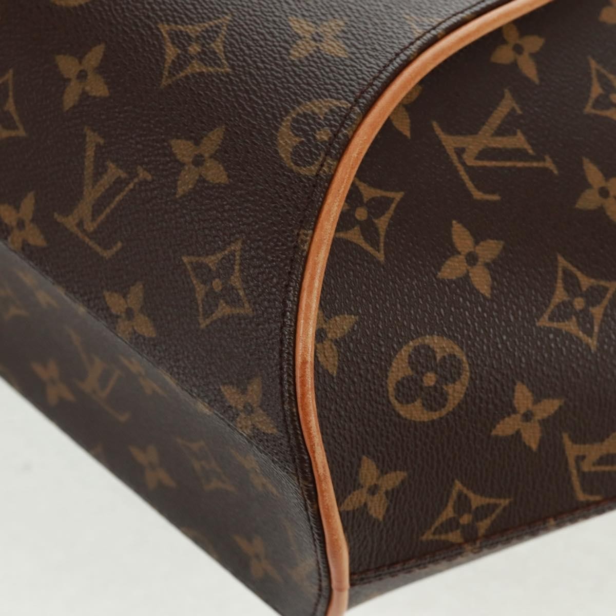 Louis Vuitton Ellipse Bag Monogram Canvas Brown Canvas Handbag (Pre-Owned)