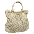 Louis Vuitton Marina Handbag Mini Lin Croisette Beige Canvas Bag (Pre-Owned)