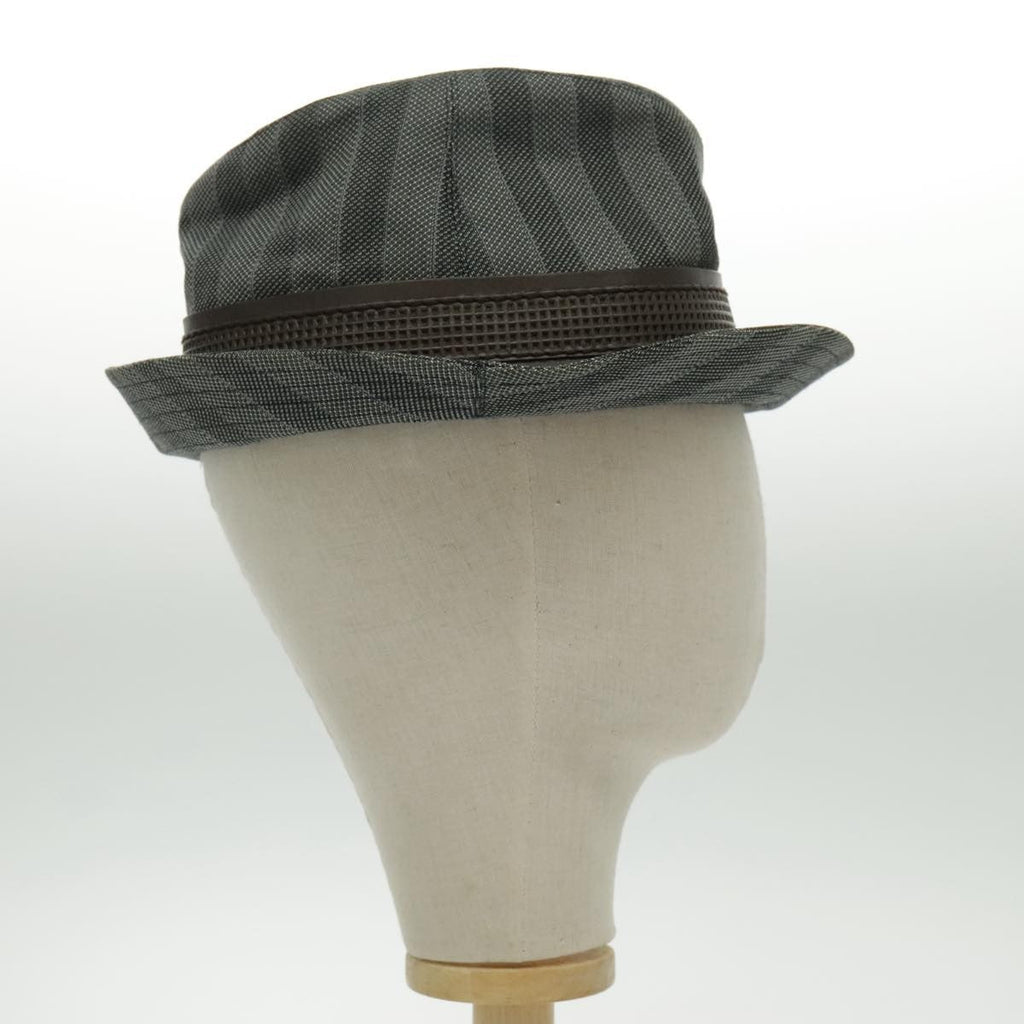 Louis Vuitton Lv Graphical Hat Cotton Gray Cotton Head Accessory Accessory (Pre-Owned)
