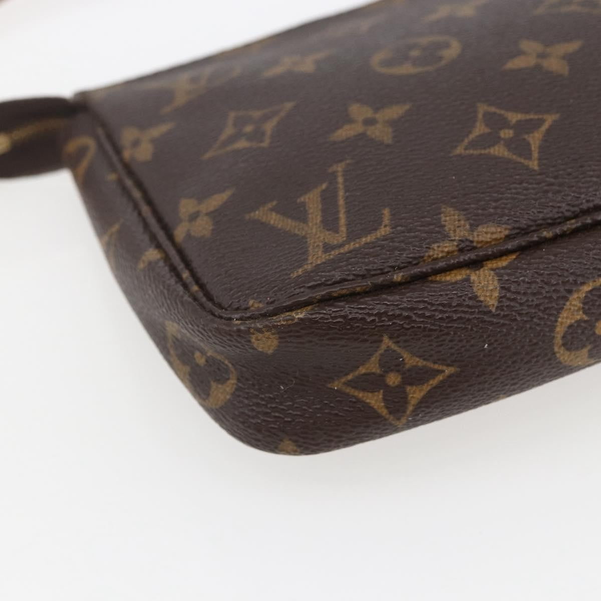Louis Vuitton Pochette Accessoires Nm Monogram Canvas Brown Canvas Clutche & Pouche Bag (Pre-Owned)