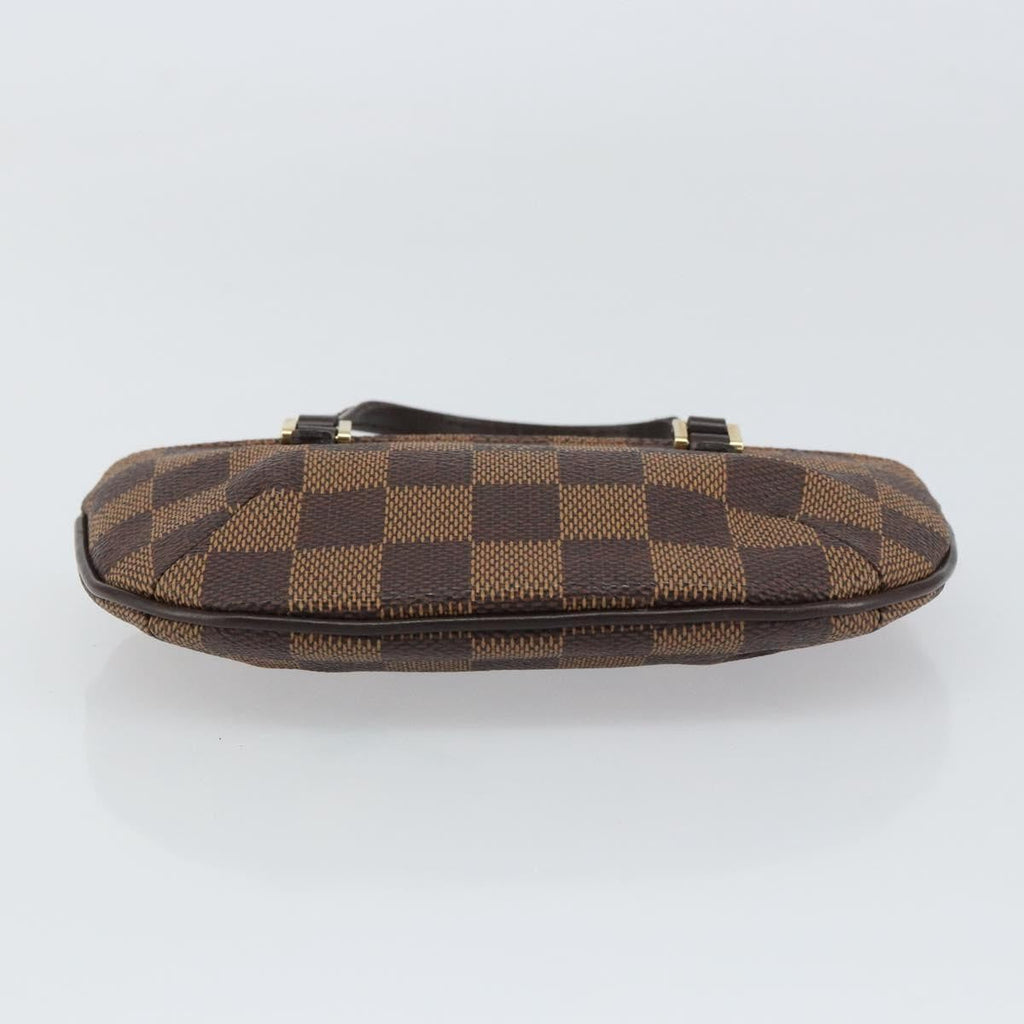 Louis Vuitton Manosque Pochette Damier Brown Canvas Clutche & Pouche Bag (Pre-Owned)