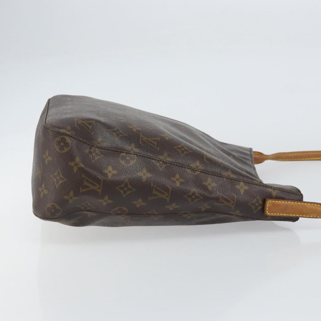 Louis Vuitton Monogram Looping Handbag Monogram Canvas Brown Canvas Shoulder Bag Bag (Pre-Owned)
