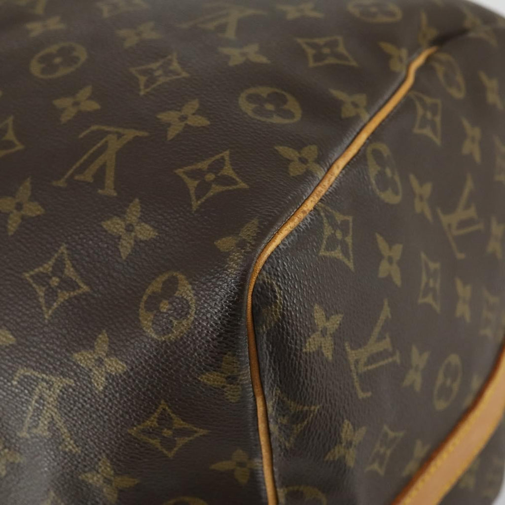 Louis Vuitton Keepall Bandouliere Bag Monogram Canvas Brown Canvas Travel Bag Bag (Pre-Owned)
