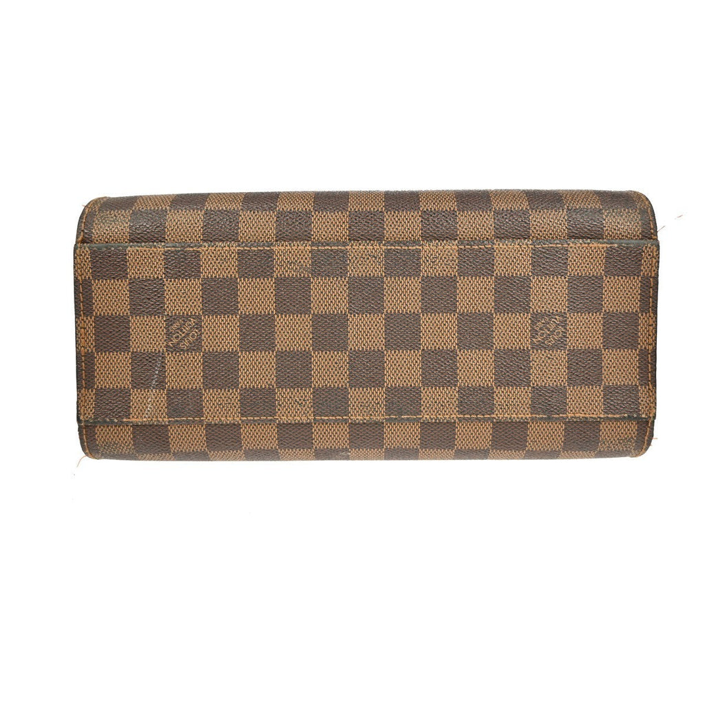 Louis Vuitton Triana Bag Damier Brown Canvas Handbag (Pre-Owned)