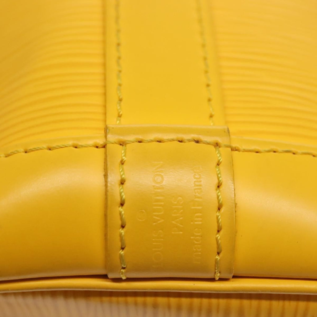 Louis Vuitton Noe Handbag Epi Leather Yellow Leather Bag (Pre-Owned)