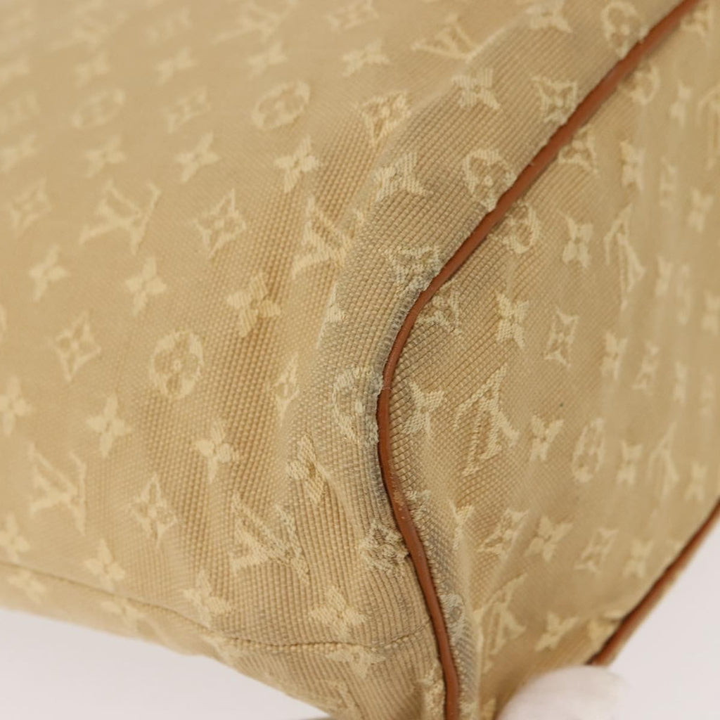 Louis Vuitton Lucille Handbag Mini Lin Beige Canvas Tote Bag Bag (Pre-Owned)