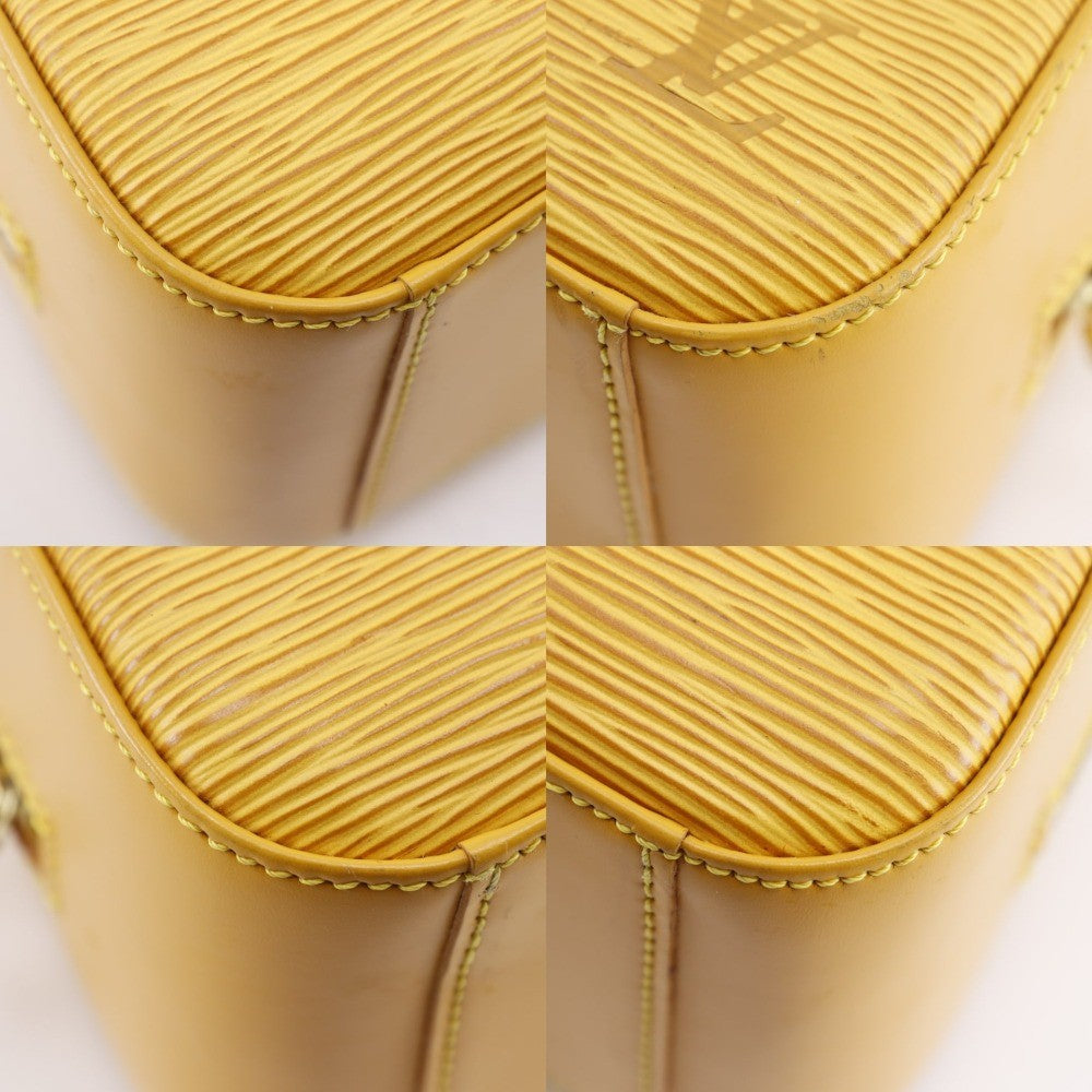 Louis Vuitton Jasmin Bag Epi Leather Yellow Leather Handbag (Pre-Owned)