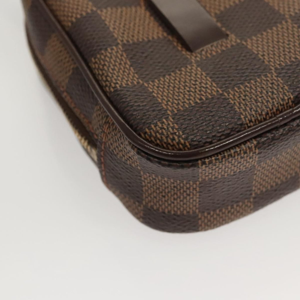 Louis Vuitton Etui Okapi Camera Case Damier Brown Canvas Bag (Pre-Owned)