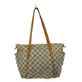Louis Vuitton Totally Handbag Damier White Canvas Tote Bag Bag (Pre-Owned)