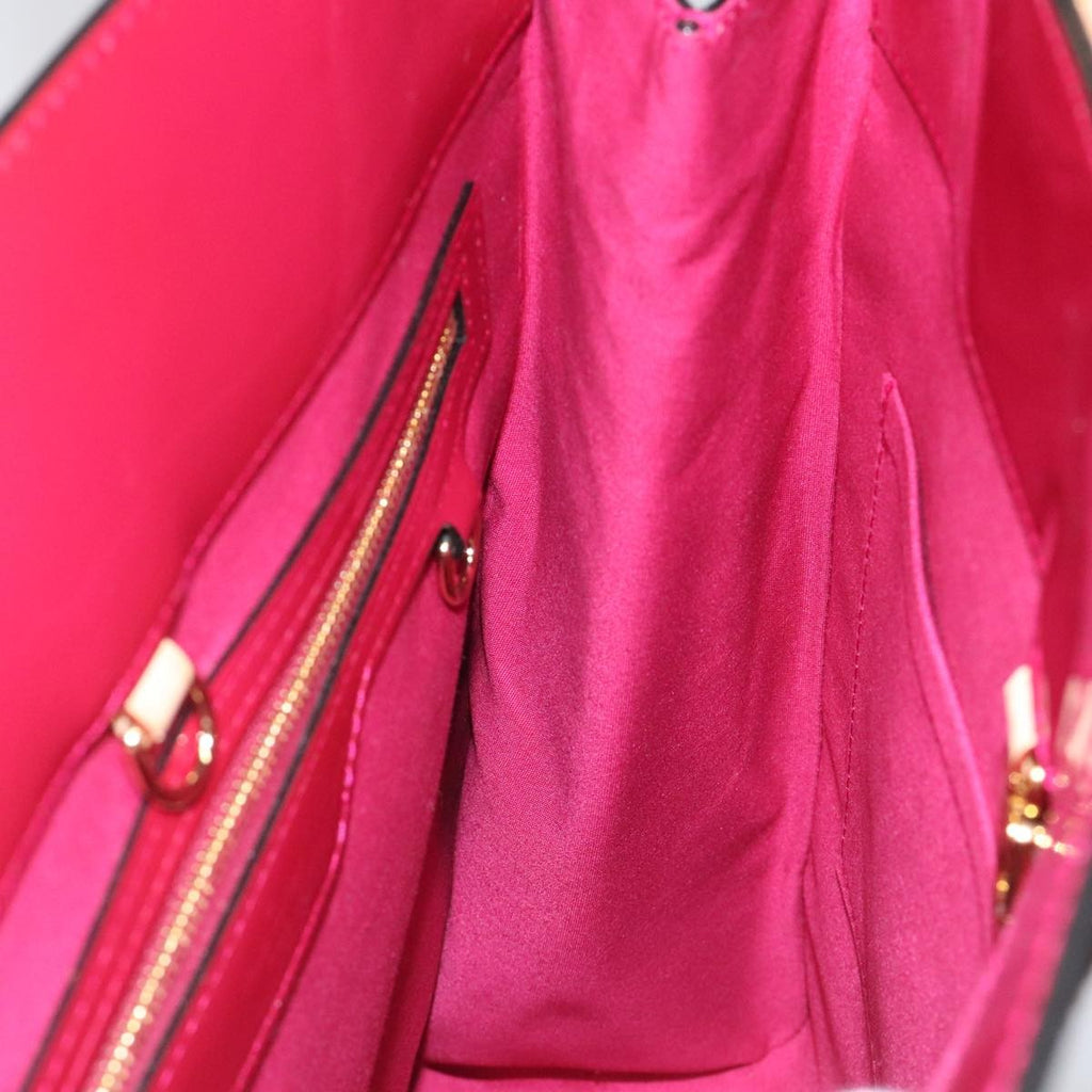Louis Vuitton Catalina Handbag Monogram Vernis Pink Patent_Leather Bag (Pre-Owned)