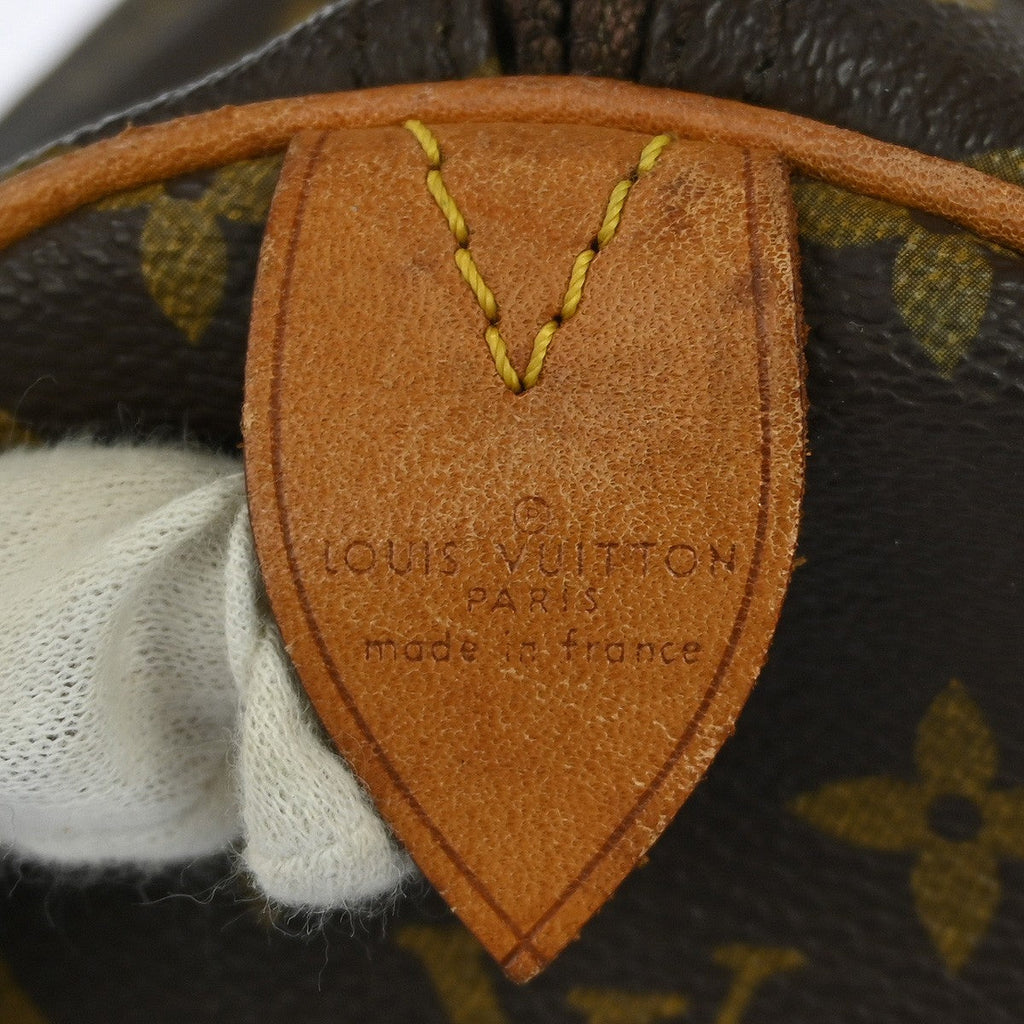Louis Vuitton Keepall Bag Monogram Canvas Brown Canvas Travel Bag Bag (Pre-Owned)