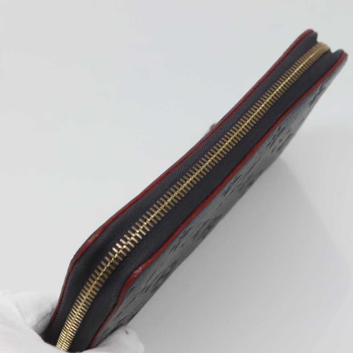 Louis Vuitton Portefeuille Zippy Monogramme Empreinte Monogramme Empreinte Navy Leather Wallets Accessory (Pre-Owned)