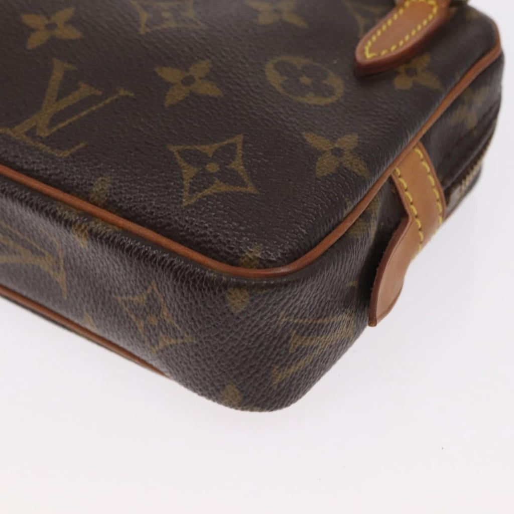 Louis Vuitton Pochette Marly Bandouliere Bag Monogram Canvas Brown Canvas Shoulder Bag Bag (Pre-Owned)