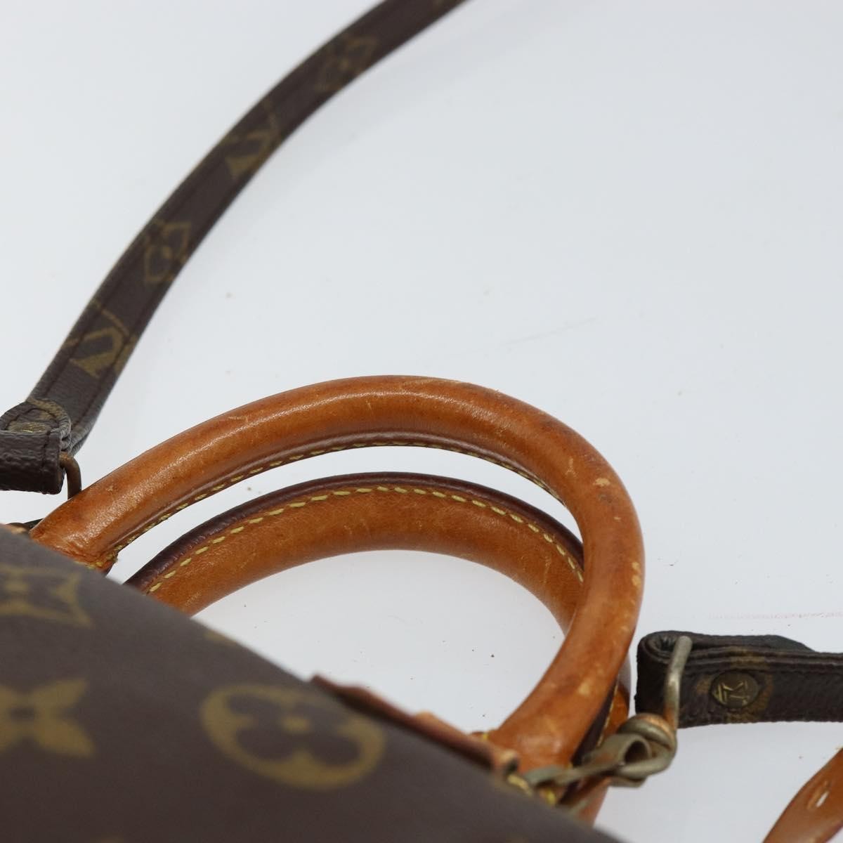 Louis Vuitton Speedy Mini Hl Handbag Monogram Canvas Brown Canvas Handbag (Pre-Owned)