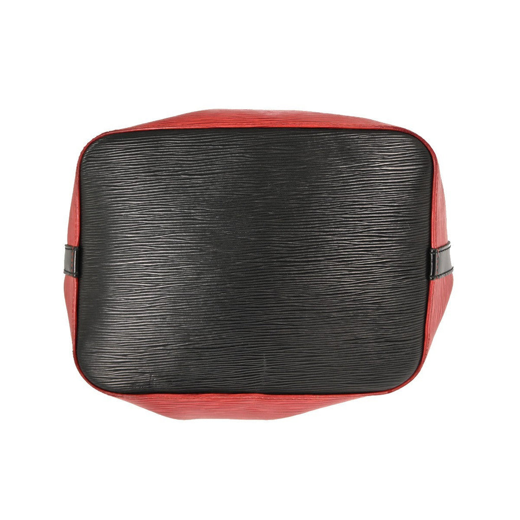 Louis Vuitton Bicolor Petit Noe Handbag Epi Leather Red Leather Shoulder Bag Bag (Pre-Owned)