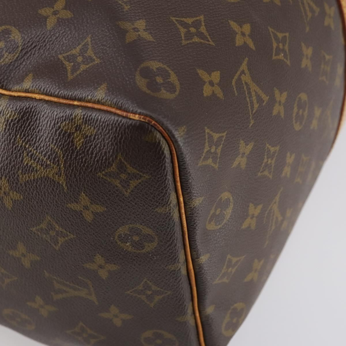 Louis Vuitton Keepall Bag Monogram Canvas Brown Canvas Travel Bag Bag (Pre-Owned)