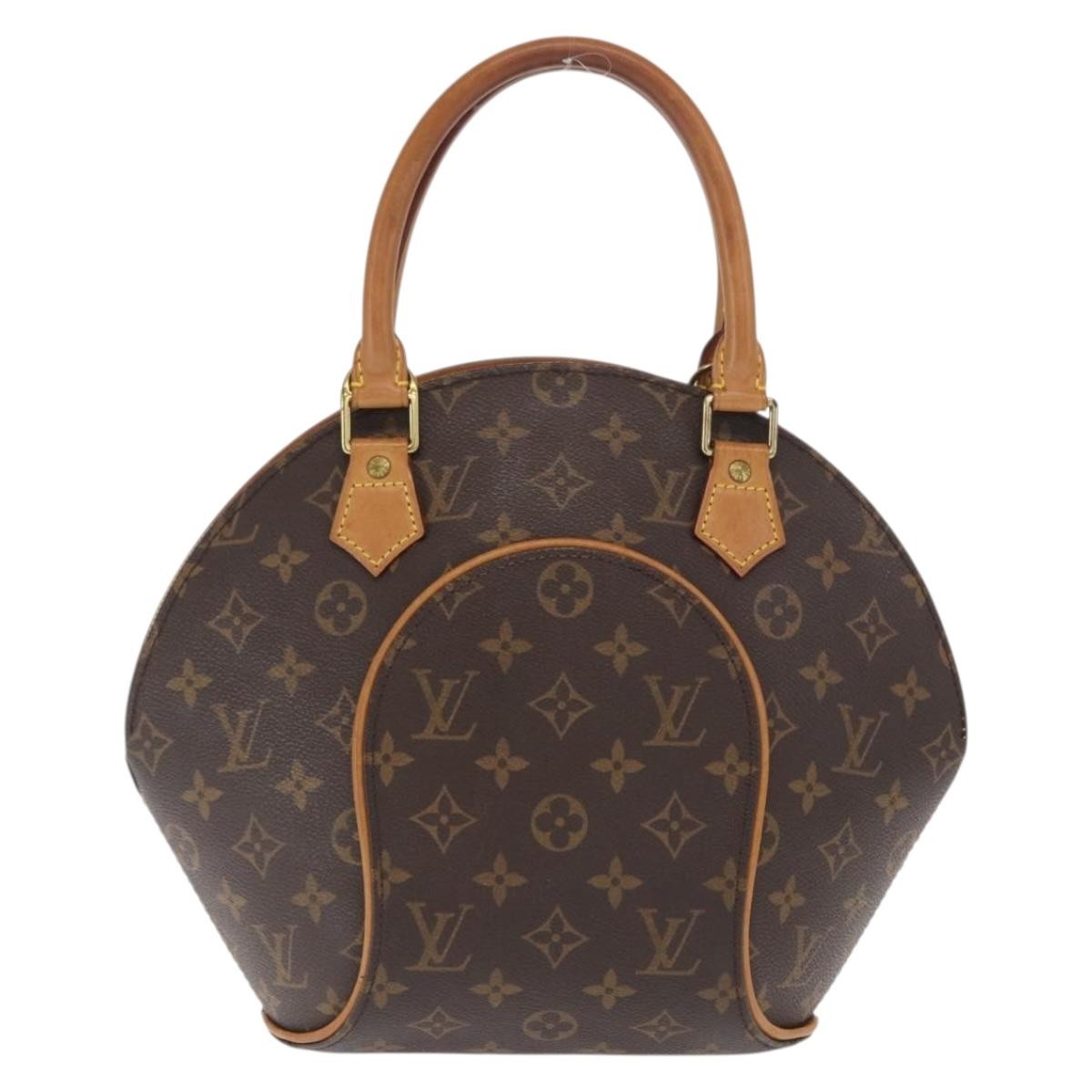 Louis Vuitton Ellipse Bag Monogram Canvas Brown Canvas Handbag (Pre-Owned)