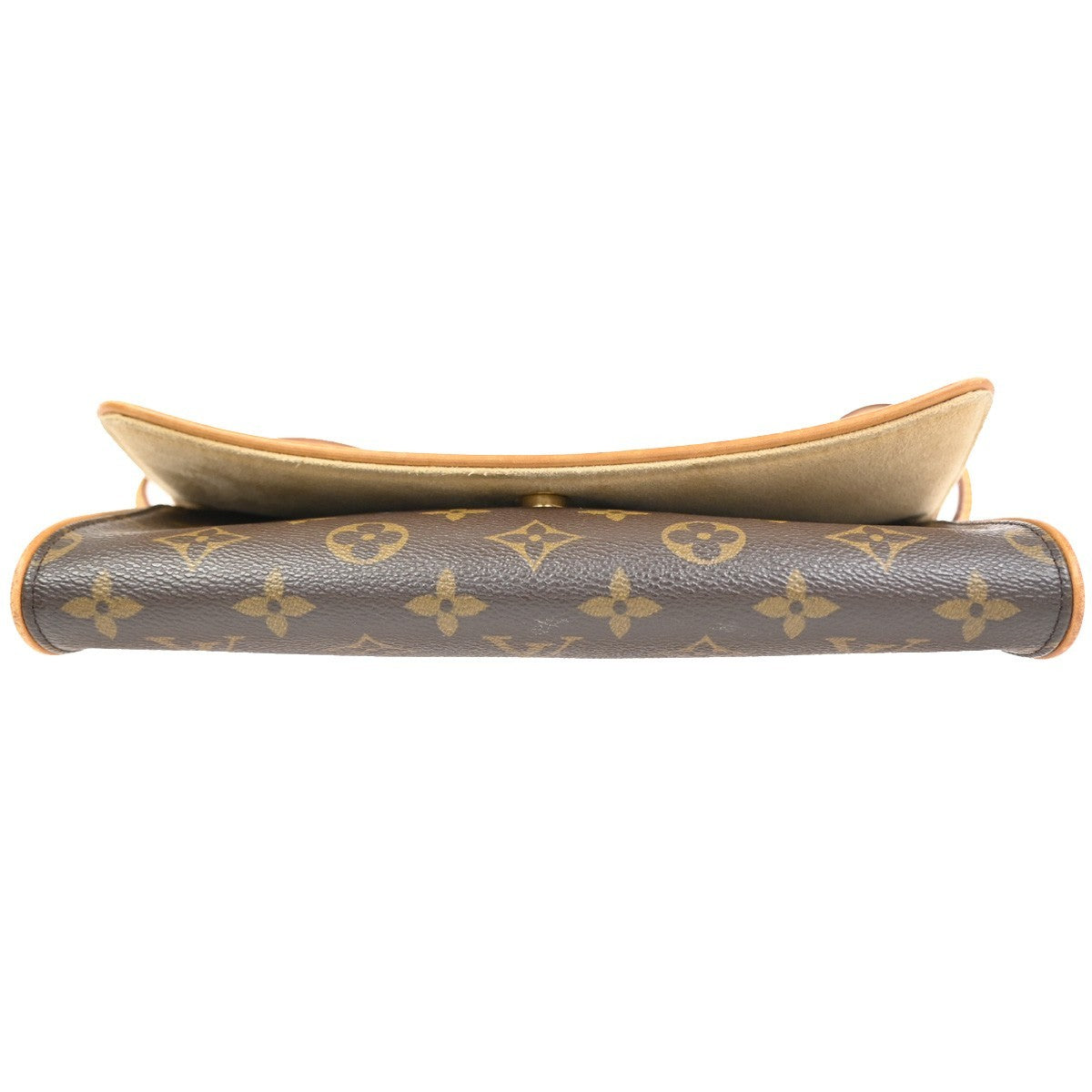 Louis Vuitton Twin Handbag Monogram Canvas Brown Canvas Clutche & Pouche Bag (Pre-Owned)