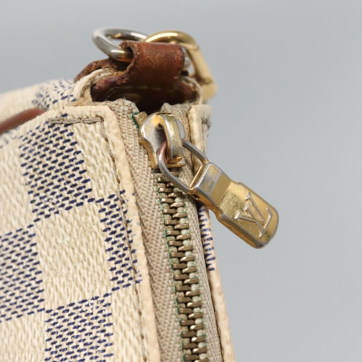 Louis Vuitton Eva Handbag Damier Beige Canvas Shoulder Bag Bag (Pre-Owned)