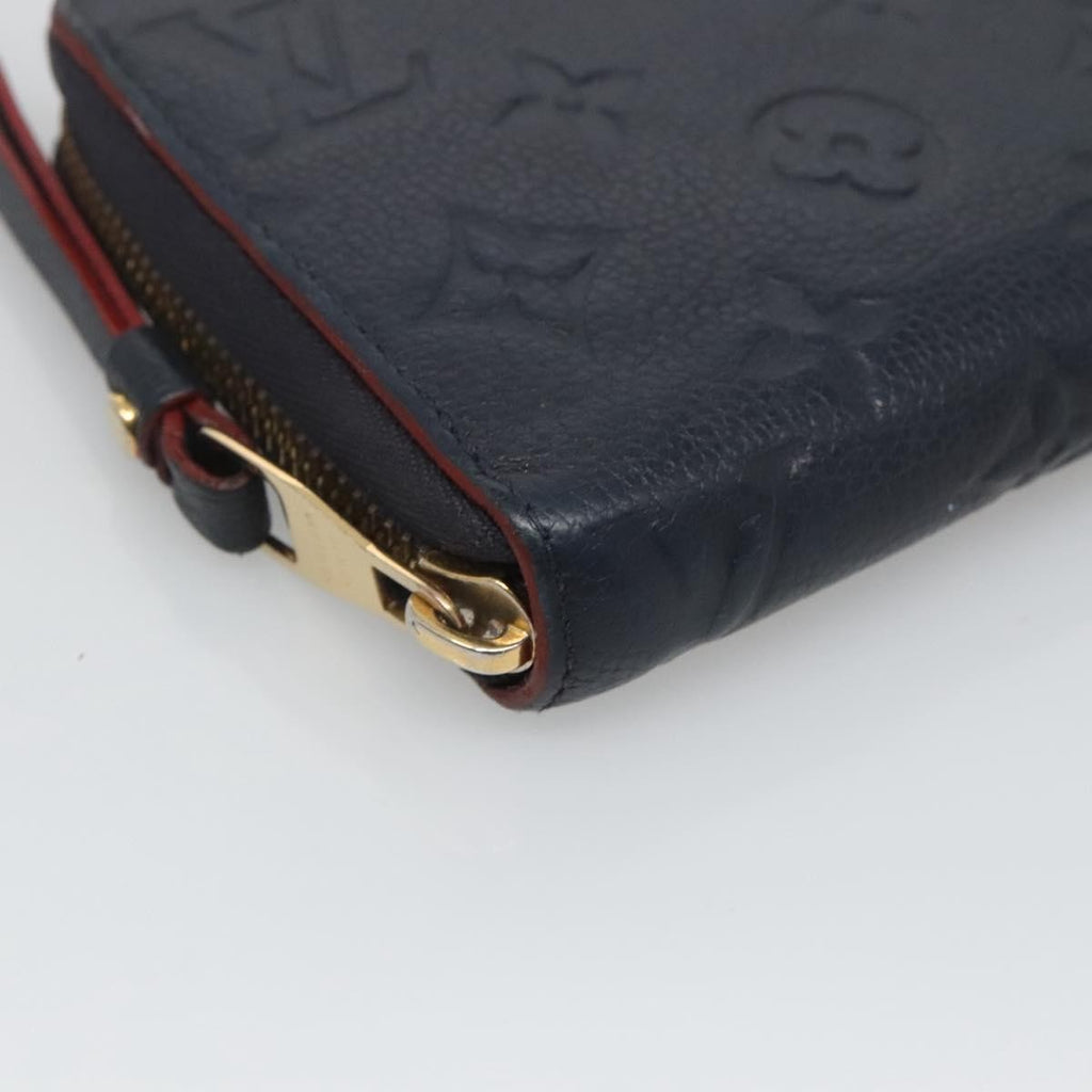 Louis Vuitton Portefeuille Zippy Monogramme Empreinte Monogramme Empreinte Navy Leather Wallets Accessory (Pre-Owned)