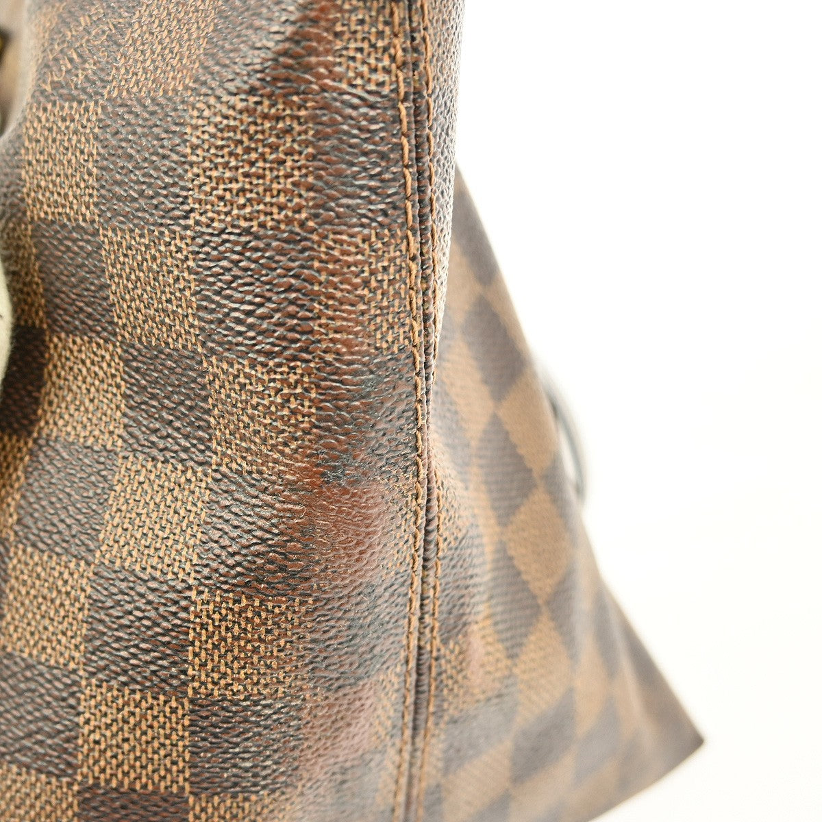 Louis Vuitton Iena Tote Damier Brown Canvas Tote Bag Bag (Pre-Owned)