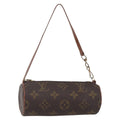 Louis Vuitton Papillon Pochette Monogram Canvas Brown Canvas Clutche & Pouche Bag (Pre-Owned)