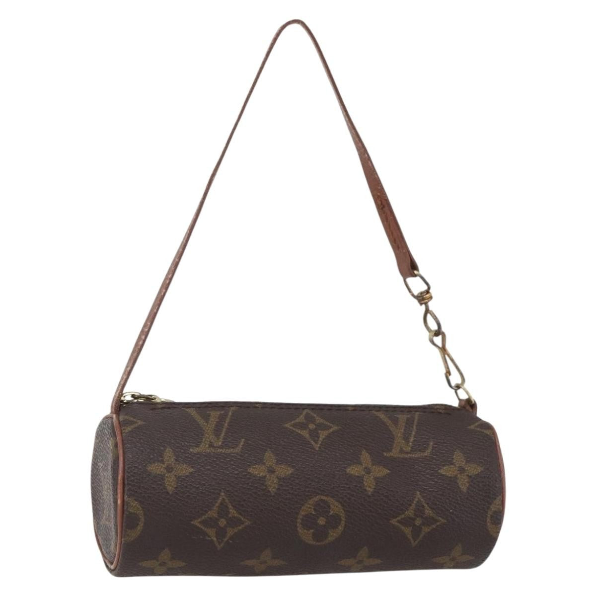 Louis Vuitton Papillon Pochette Monogram Canvas Brown Canvas Clutche & Pouche Bag (Pre-Owned)