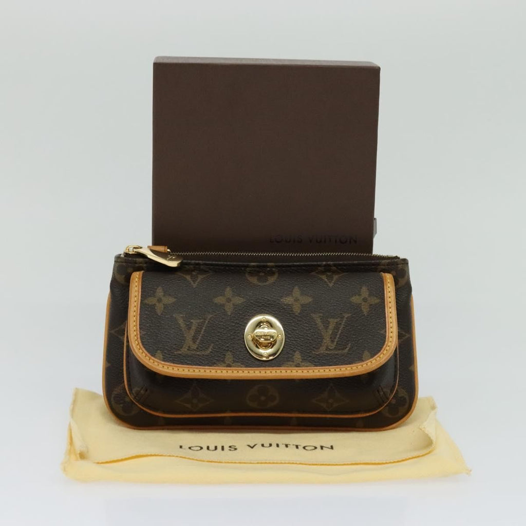 Louis Vuitton Tikal Wristlet Pochette Monogram Canvas Brown Canvas Bag (Pre-Owned)