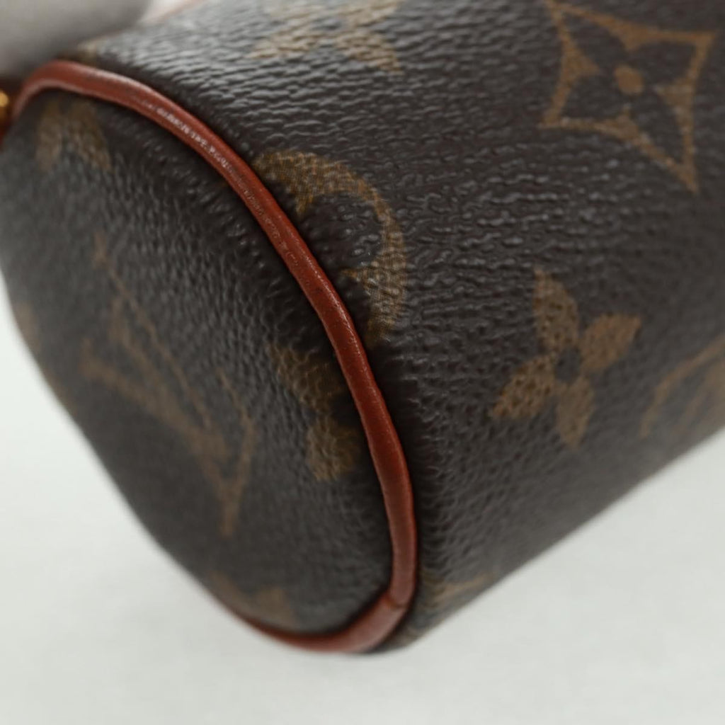 Louis Vuitton Papillon Pochette Monogram Canvas Brown Canvas Clutche & Pouche Bag (Pre-Owned)