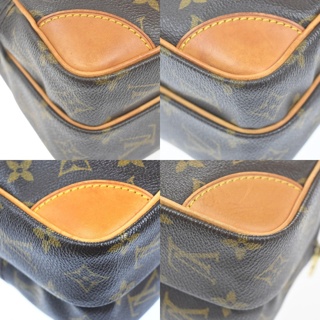 Louis Vuitton Amazone Bag Monogram Canvas Brown Canvas Shoulder Bag Bag (Pre-Owned)