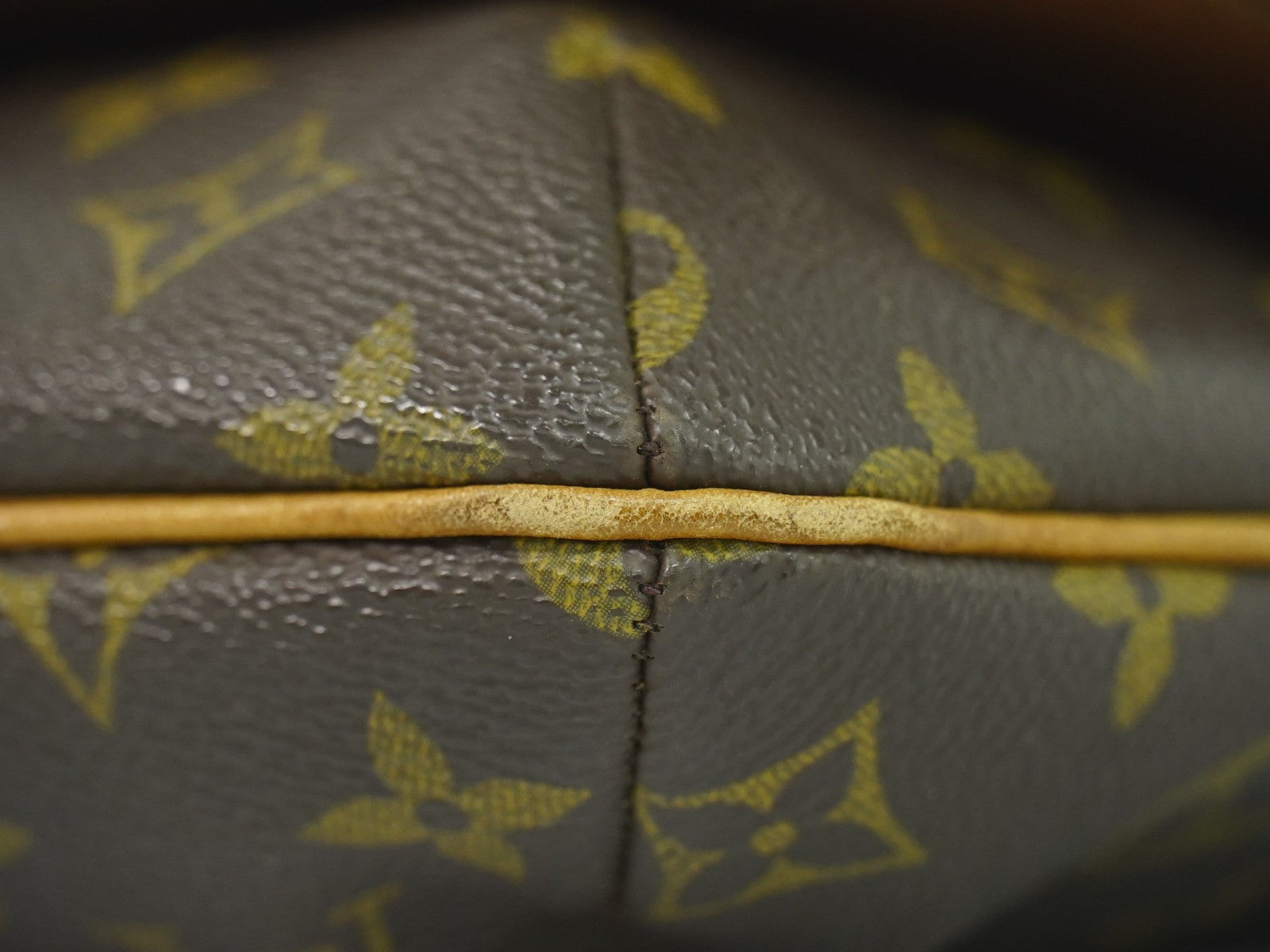 Louis Vuitton Musette Tango Handbag Monogram Canvas Brown Canvas Shoulder Bag Bag (Pre-Owned)